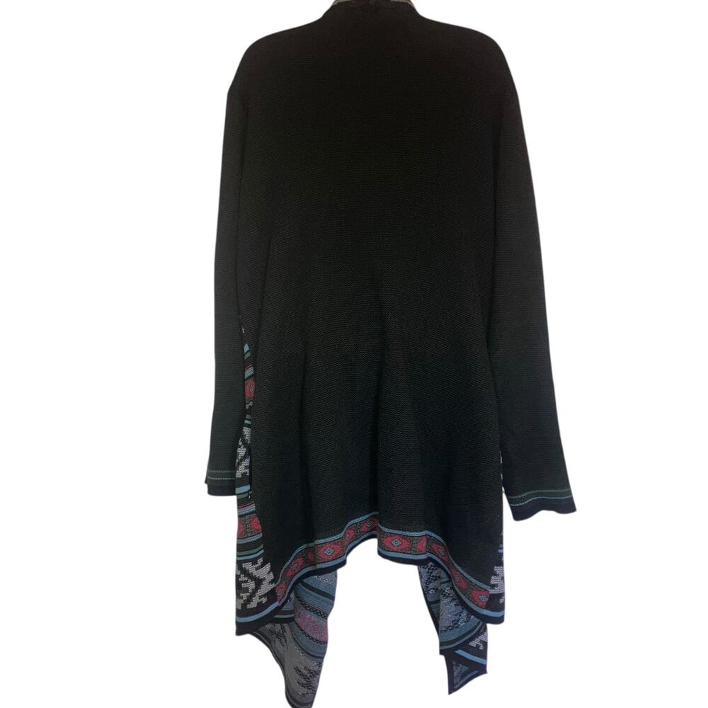 Icelandic Design Multicolor Aztec Longsleeve Long… - image 4